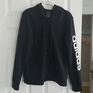 Womens Black Adidas Hoodie